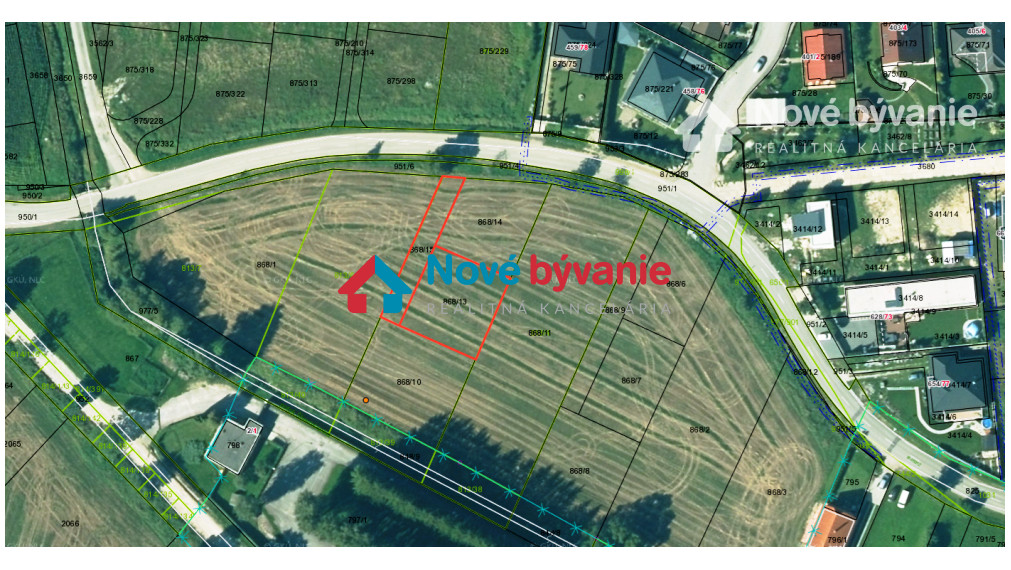 ID: N008-14-STKE/A  Pozemok v Liptovskej Štiavnici o rozlohe 629m2  na predaj