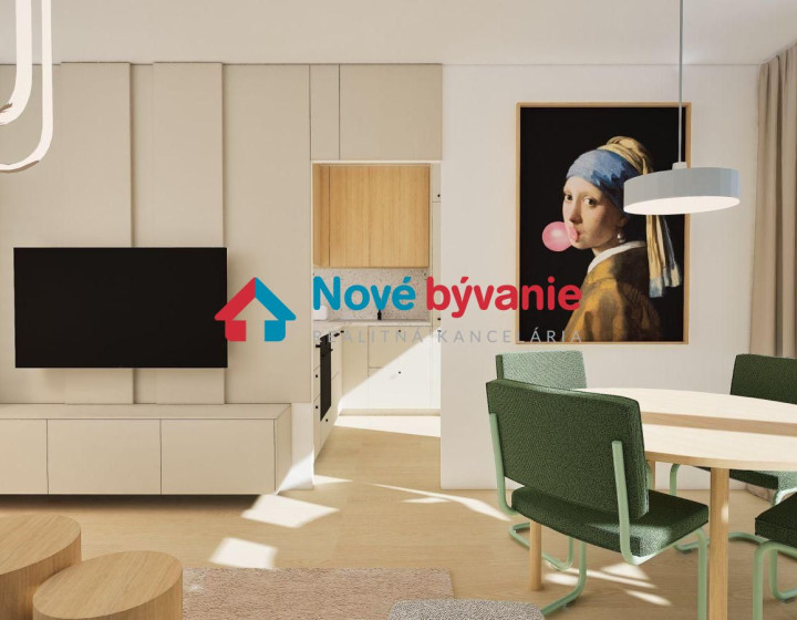 REZERVOVANÉ -NOVINKA - kompletne zariadený 3 izb. byt + 2x LOGGIA - Bratislava Dúbravka (N283-113-OTKAE)